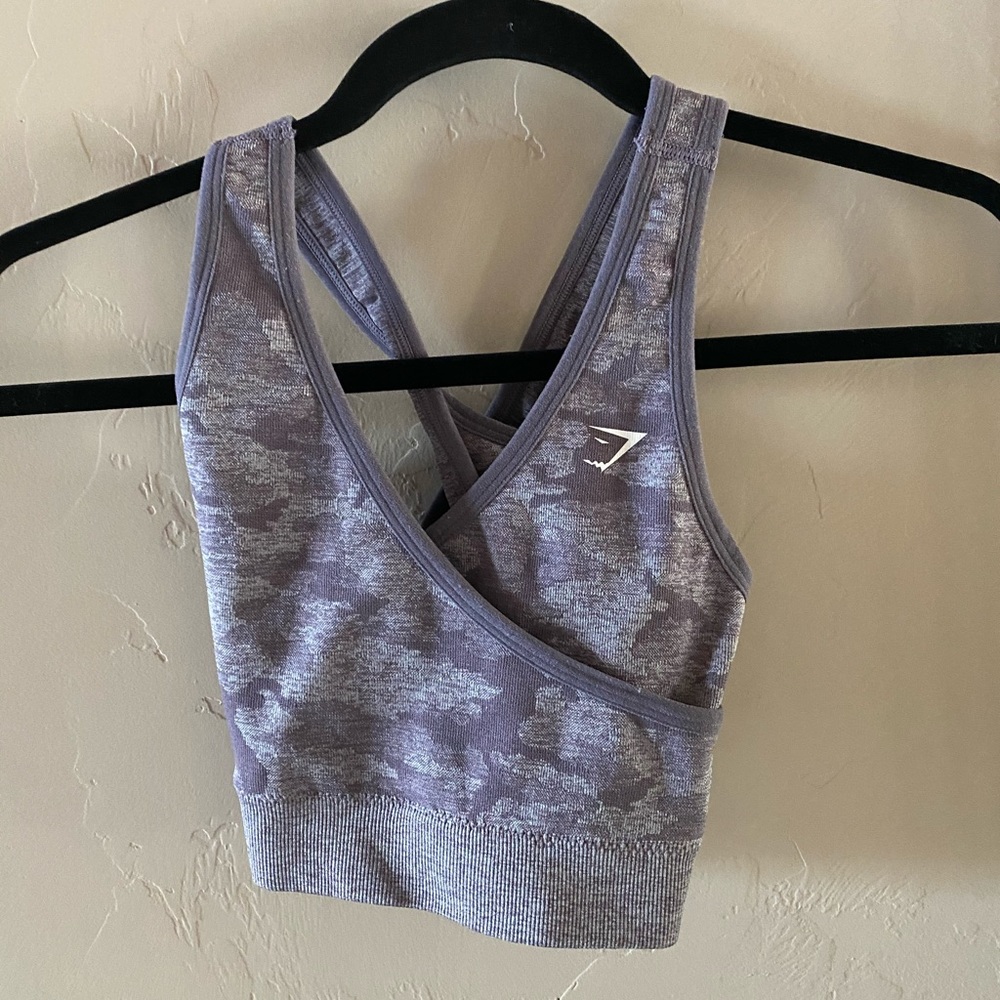 Gymshark Camo Sports bra